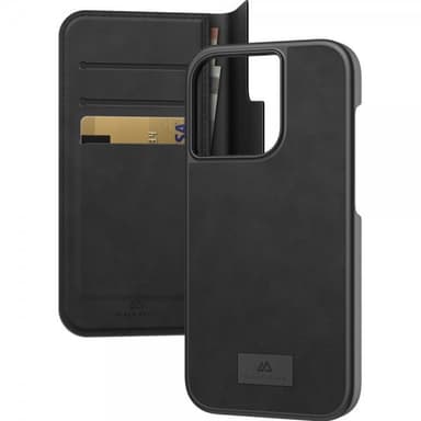 Black Rock iPhone 14 Pro Kotelo 2 in 1 Wallet Case Irrotettava Kuori Musta