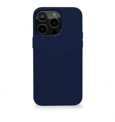 Decoded iPhone 14 Pro Max Kuori Silicone Backcover Navy Peony