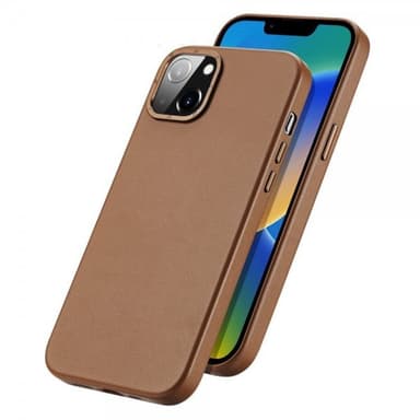 DUX DUCIS iPhone 14 Kuori Grit Series MagSafe Ruskea