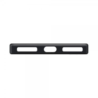 XQISIT iPhone 14 Pro Max Kuori Silicone Case Musta