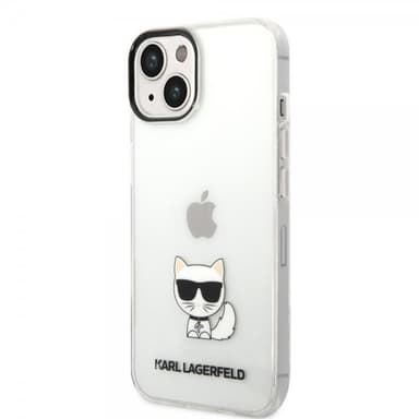 Karl Lagerfeld iPhone 14 Kuori Printed Choupette Läpinäkyvä