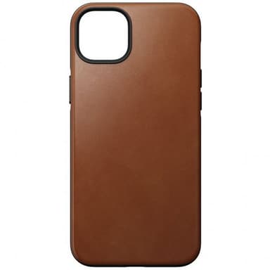 NOMAD iPhone 14 Plus Kuori Modern Leather Case English Tan