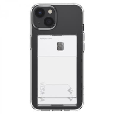 Spigen iPhone 14 Plus Kuori Crystal Slot Dual Crystal Clear