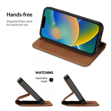 DUX DUCIS iPhone 14 Plus Kotelo Skin X2 Series Ruskea