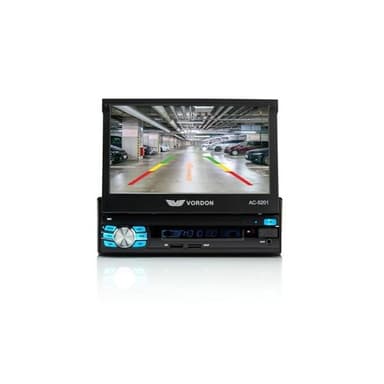 Vordon AC-5201 Bilstereo med uppfällbar skärm 7
