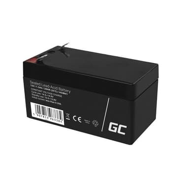 Green Cell Akku AGM VRLA 12V 1.3Ah 