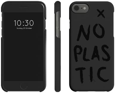 A Good Company No Plastic iPhone 8/7/6/SE suojakuori (musta)