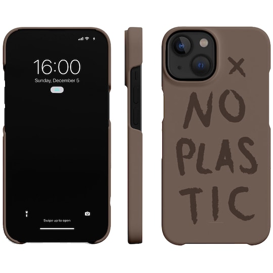 A Good Company No Plastic iPhone 14 suojakuori (ruskea)