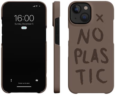 A Good Company iPhone 13 No Plastic suojakuori (ruskea)