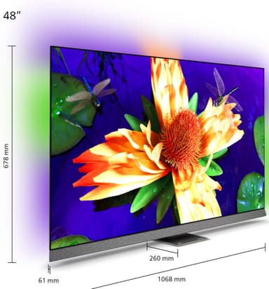 Philips 48" OLED907 4K OLED älytelevisio (2022)