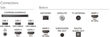 Philips 55" OLED907 4K OLED älytelevisio (2022)