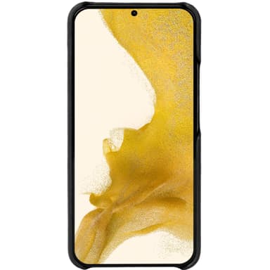 Nahkakuori Galaxy S22 musta