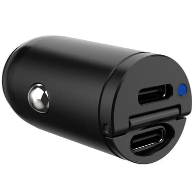 Celly Autolaturi Mini 2xUSB-C PD 30W