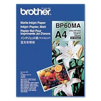 A4-matta mustesuihkupaperi 145 g (25)