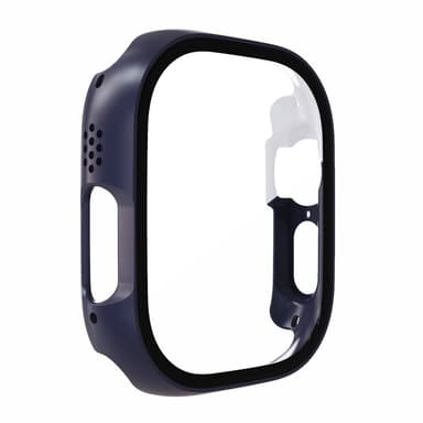 Suojakotelo näytönsuojalla Tummansininen Apple Watch Ultra 49 mm