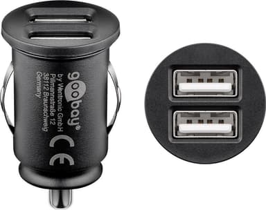 Goobay Dual USB autolaturi (2xUSB)