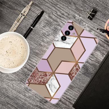 SKALO Samsung A04s 4G Marmori TPU kuori - #8