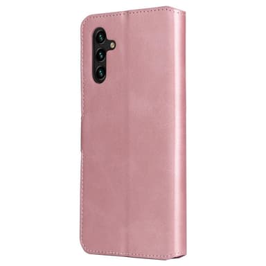 SKALO Samsung A13 5G Classic Lompakkokotelo - Ruusukulta