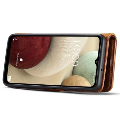 DG MING Samsung A13 5G 2-in-1 magneetti lompakkokotelo - Ruskea