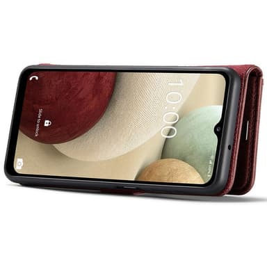 DG MING Samsung A13 5G 2-in-1 magneetti lompakkokotelo - Punainen