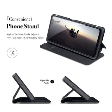 DUX DUCIS Samsung A13 5G Skin X Series Flip-suoja - Musta