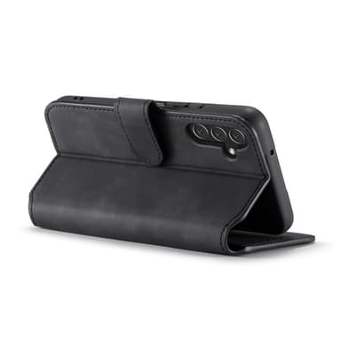 DG MING Samsung A13 5G Premium Cut Lompakkokotelo - Musta