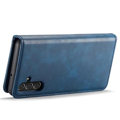 DG MING Samsung A04s 4G 2-in-1 magneetti lompakkokotelo - Sininen