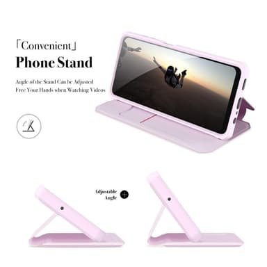 DUX DUCIS Samsung A13 5G Skin X Series Flip-suoja - Pinkki