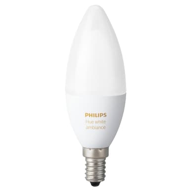 Philips Hue White ambiance lamppu 6.5W B39 E14