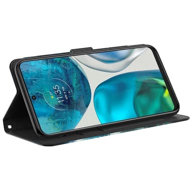 SKALO Motorola Moto G32 4G Marmori 3D Lompakkokotelo