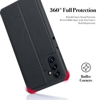 DUX DUCIS Samsung A13 5G Skin X Series Flip-suoja - Musta