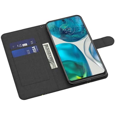 SKALO Motorola Moto G32 4G Marmori 3D Lompakkokotelo