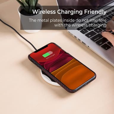 MagEZ Case iPhone 11 sarja iPhone 11 Pro Max / Black/Red