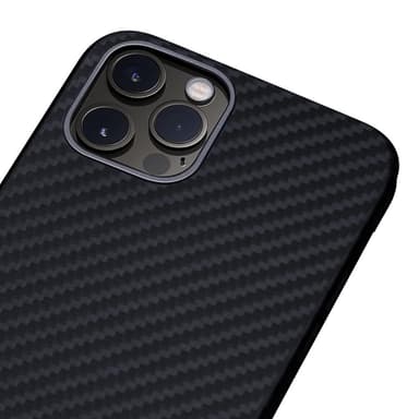 MagEZ Case iPhone 12 sarja iPhone 12 Pro Max / Black/Red Plain