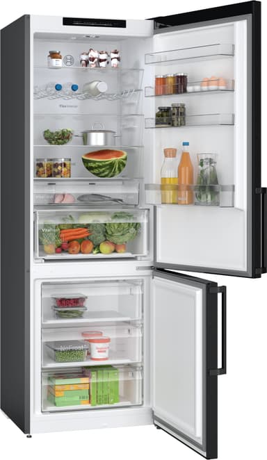 Bosch jääkaappipakastin KGN49VXCT (Black Inox)