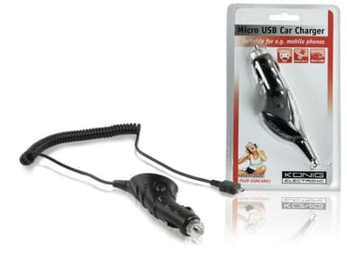 Autolaturi 1.0 A Micro USB Musta