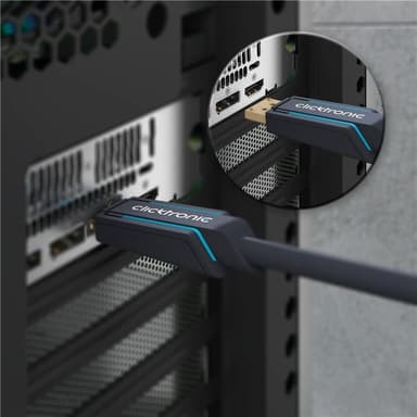 Sovitinkaapeli Active Displayport 1.2:sta HDMI "" 2.0:aan
