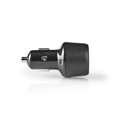 Autolaturi | 3,0 A | USB (QC 3.0) / USB-C | Power Delivery 30 W | Musta