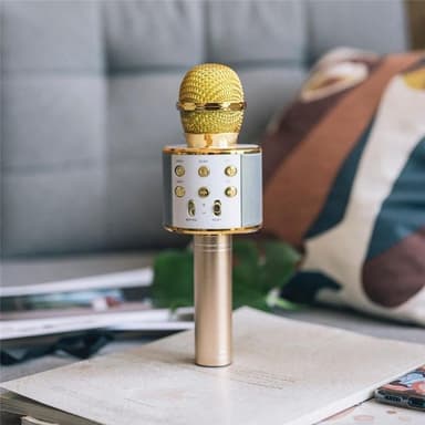 Forever BMS-300 Mikrofoni Bluetooth-kaiuttimella, Kulta