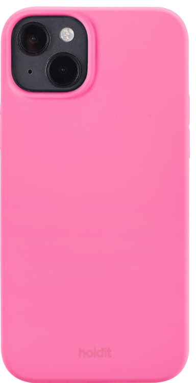 holdit iPhone 14 Plus Kuori Silikoni Bright Pink