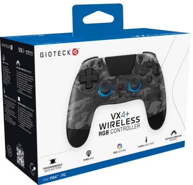 Gioteck VX4+ langaton PS4 ohjain