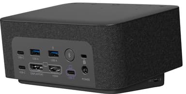 Logitech Logi Dock UC telakka (grafiitti)