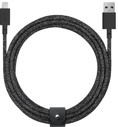 Native Union Belt XL USB-A - Lightning kaapeli (musta)