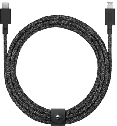 Native Union Belt XL USB-C - Lightning kaapeli (musta)