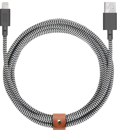 Native Union Belt XL USB-A - Lightning kaapeli (seepra)