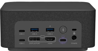 Logitech Logi Dock UC telakka (grafiitti)