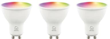 Deltaco LED lamput SH-LGU10RGB-3P