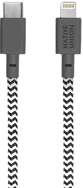 Native Union Belt XL USB-C - Lightning kaapeli (seepra)