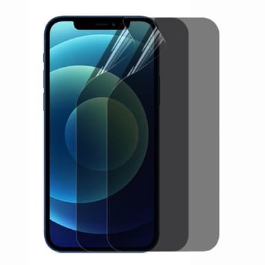 2-kpl Privacy Näytönsuoja 3D Pehmeä HydroGel Apple iPhone 12 Mini