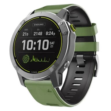 Twin Sport Rannekoru Garmin Enduro 2 - Valkoinen/musta